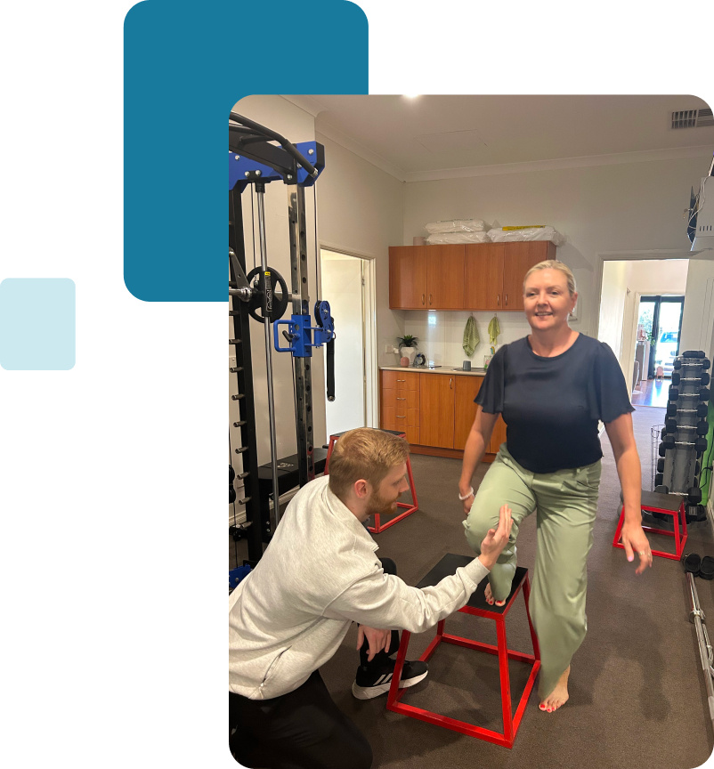 Physio helping at Apex physiotherapy 