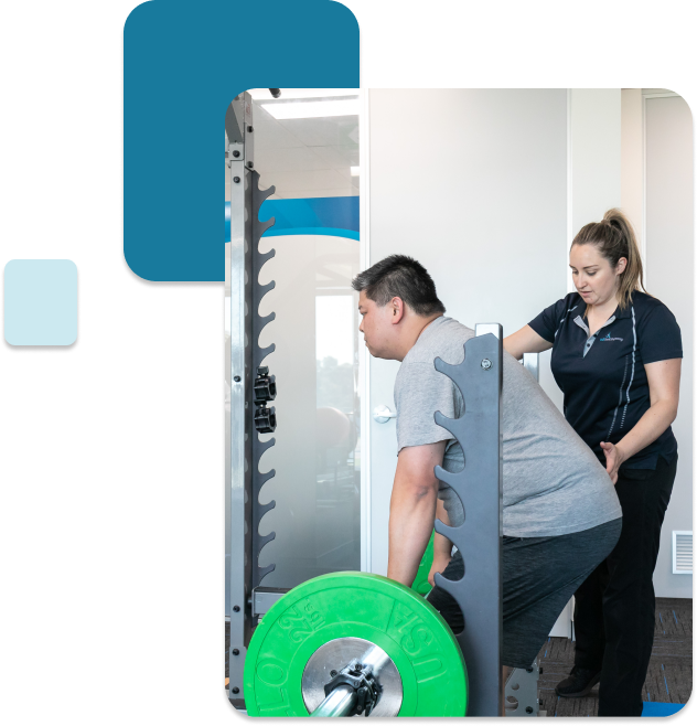 Lower back lifting at WA health Group