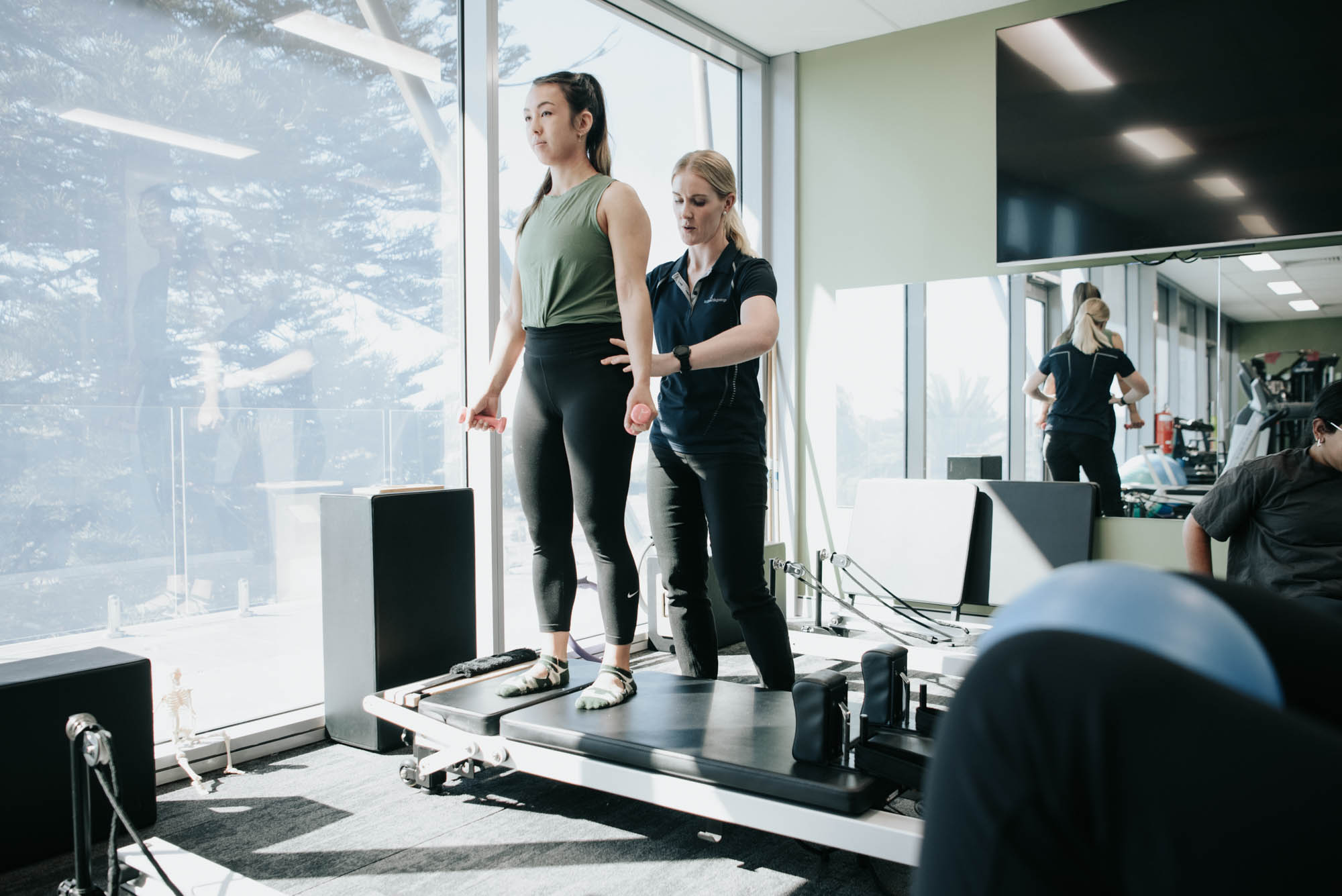 Pilates class led by Clinicians at WA Health Group